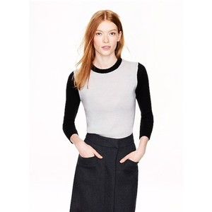 Womens J. CREW Colorblock crewneck sweater item 08241 $89.50‎ Sz M
